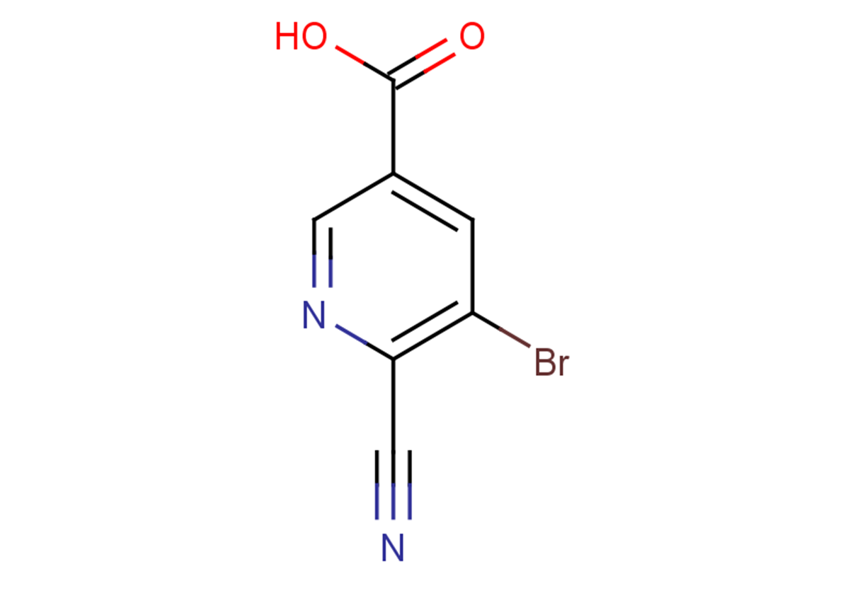 5-bromo-6-cyanopyridine-3-carboxylic acid