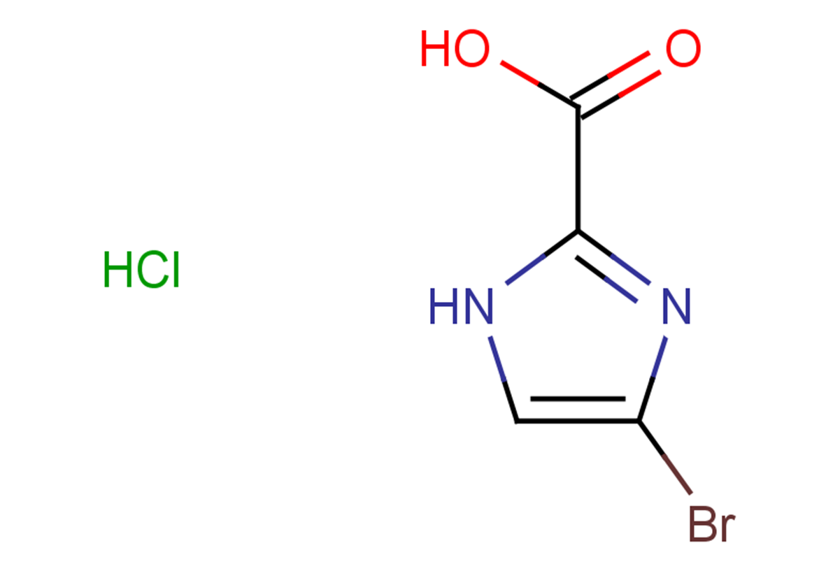 4-bromo-1H-imidazole-2-carboxylic acid hydrochloride