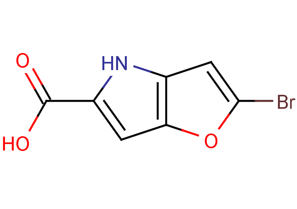 2-bromo-4H-furo[3,2-b]pyrrole-5-carboxylic acid