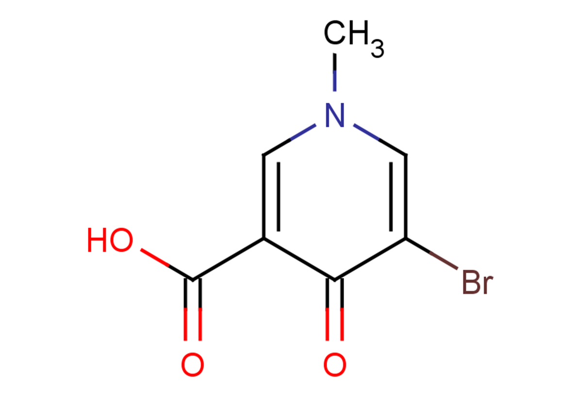 5-bromo-1-methyl-4-oxo-1,4-dihydropyridine-3-carboxylic acid
