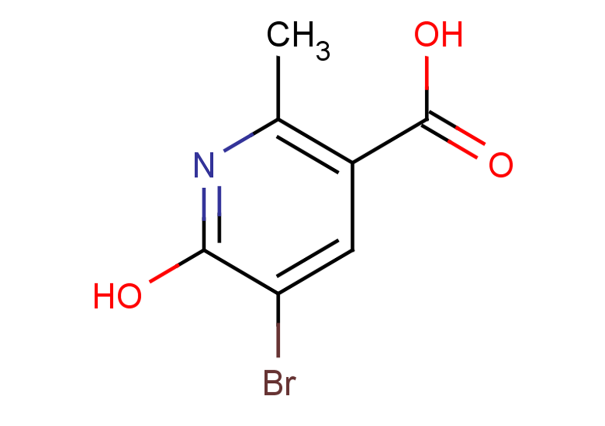 5-bromo-6-hydroxy-2-methylpyridine-3-carboxylic acid