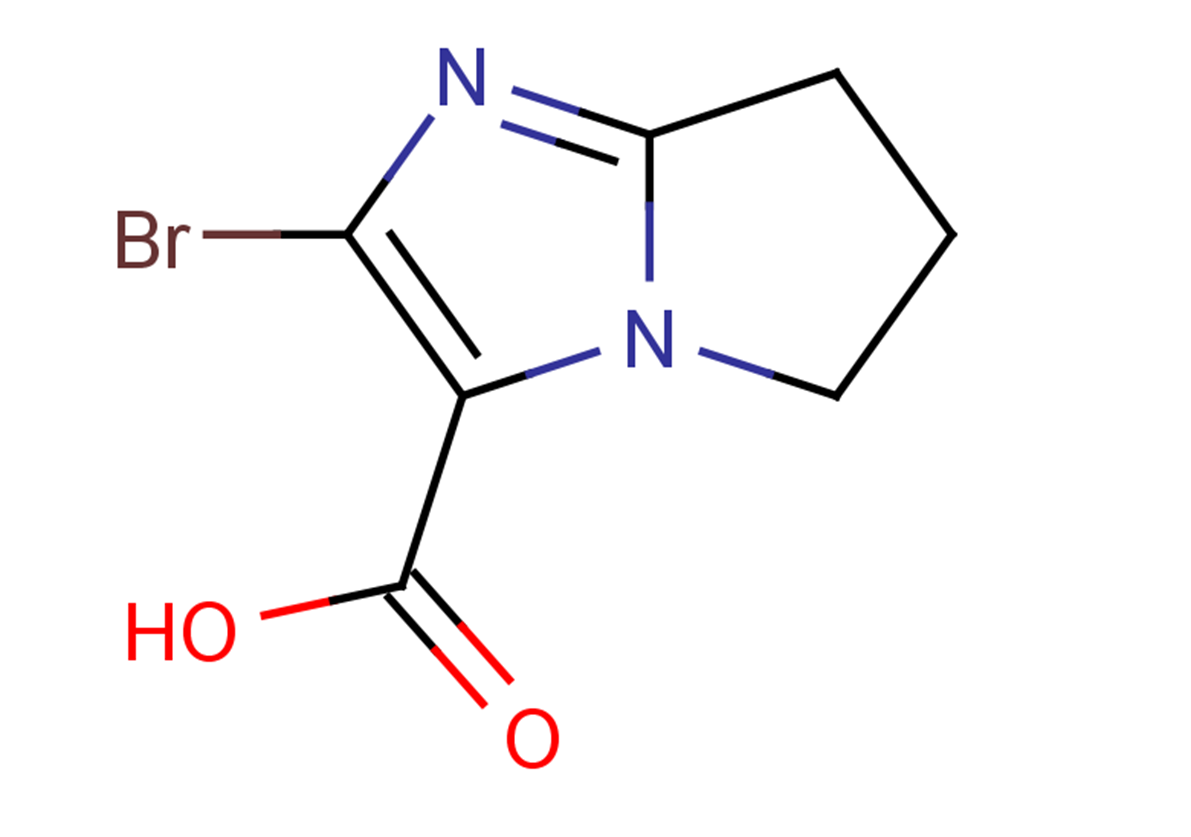 2-bromo-5H,6H,7H-pyrrolo[1,2-a]imidazole-3-carboxylic acid