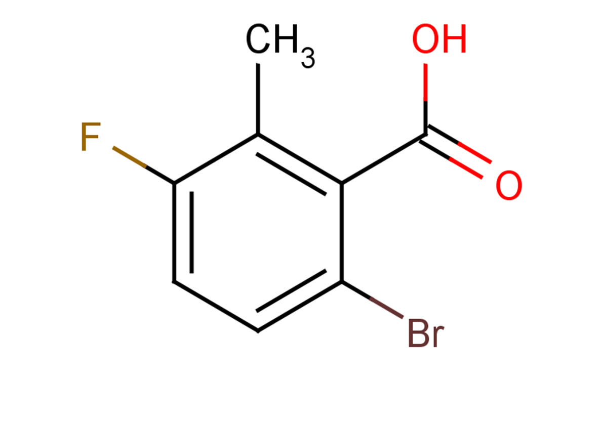 6-bromo-3-fluoro-2-methylbenzoic acid
