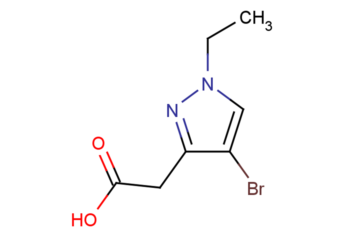 2-(4-bromo-1-ethyl-1H-pyrazol-3-yl)acetic acid