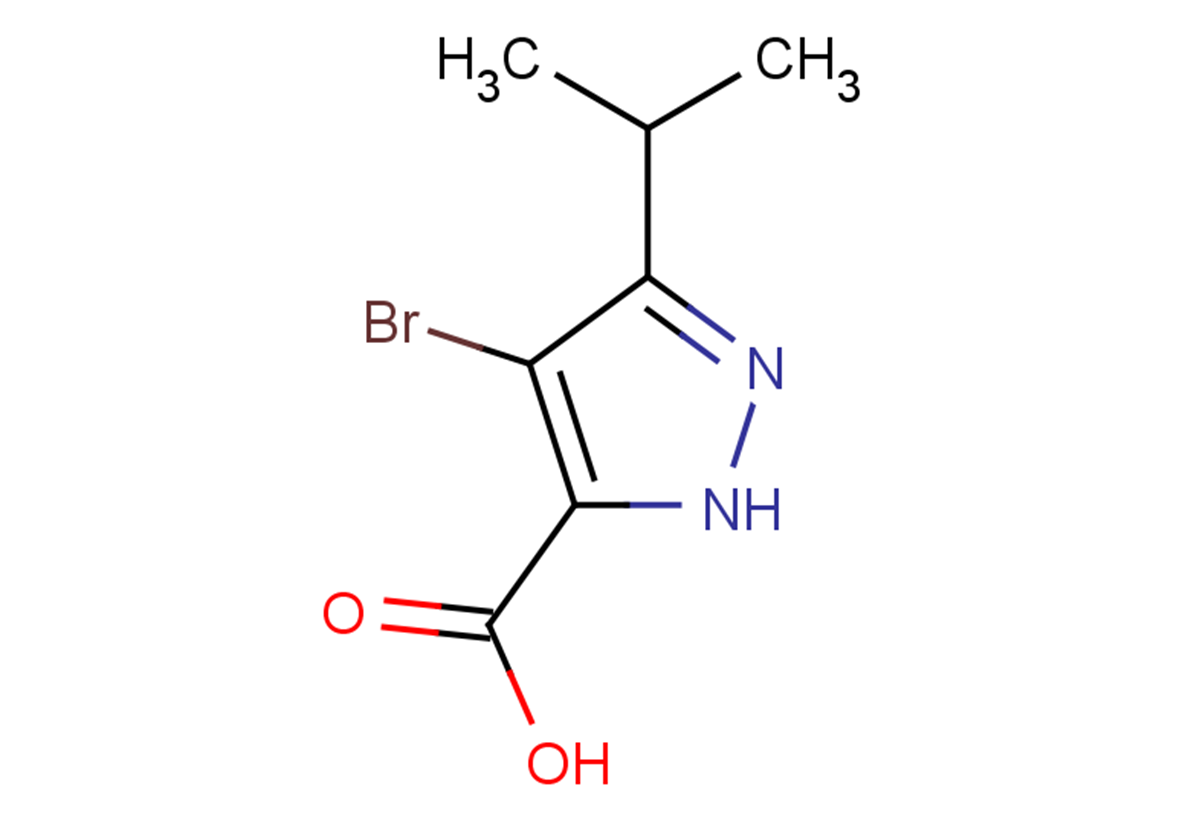 4-bromo-3-(propan-2-yl)-1H-pyrazole-5-carboxylic acid