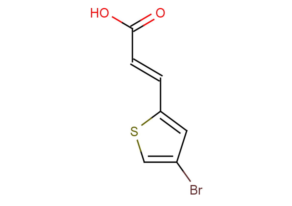 (2E)-3-(4-bromothiophen-2-yl)prop-2-enoic acid