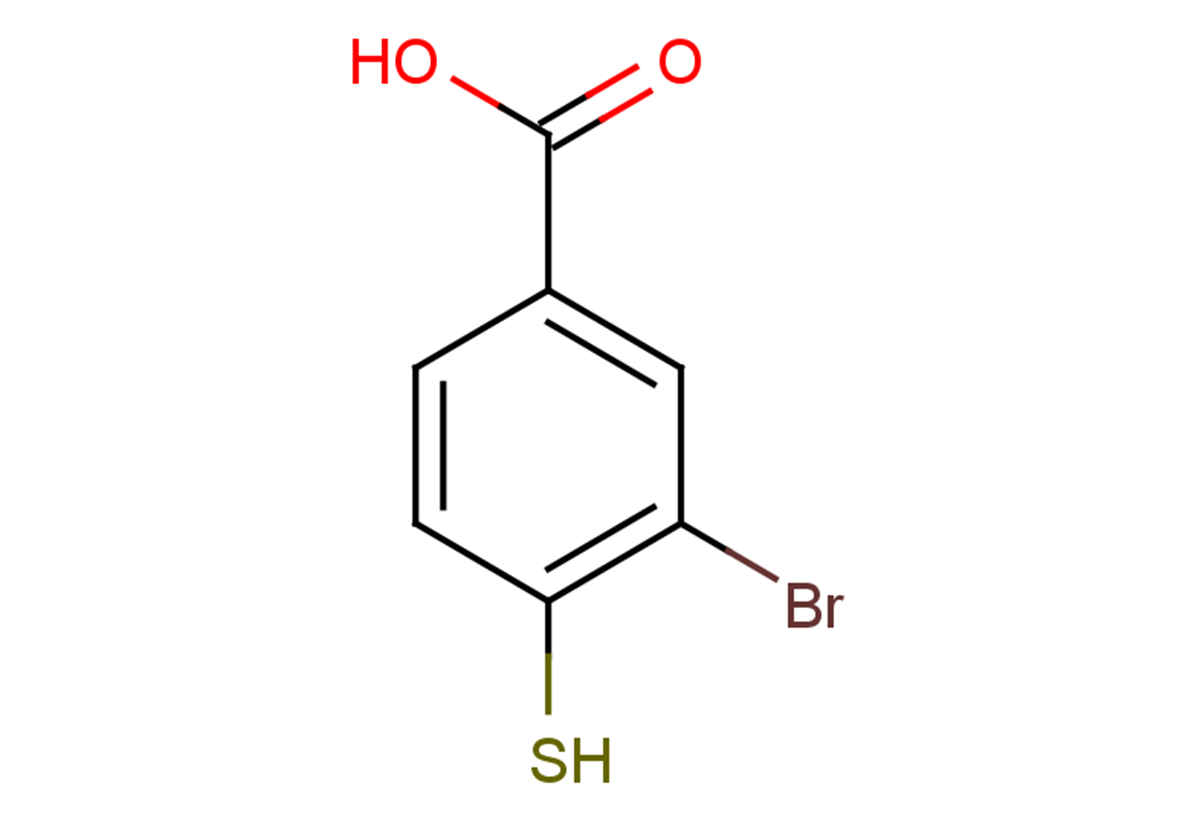 3-bromo-4-sulfanylbenzoic acid