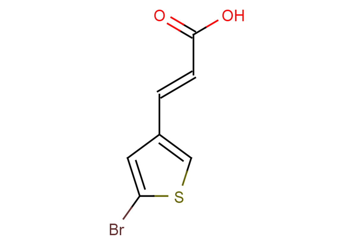 (2E)-3-(5-bromothiophen-3-yl)prop-2-enoic acid