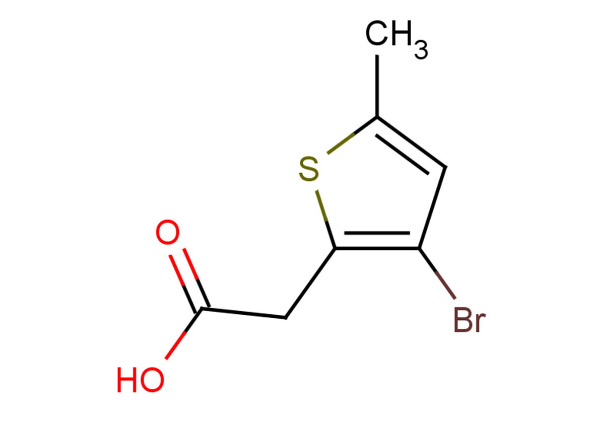 2-(3-bromo-5-methylthiophen-2-yl)acetic acid