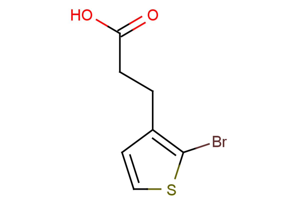 3-(2-bromothiophen-3-yl)propanoic acid