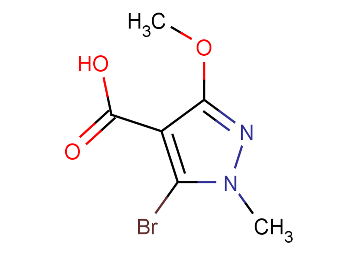 5-bromo-3-methoxy-1-methyl-1H-pyrazole-4-carboxylic acid