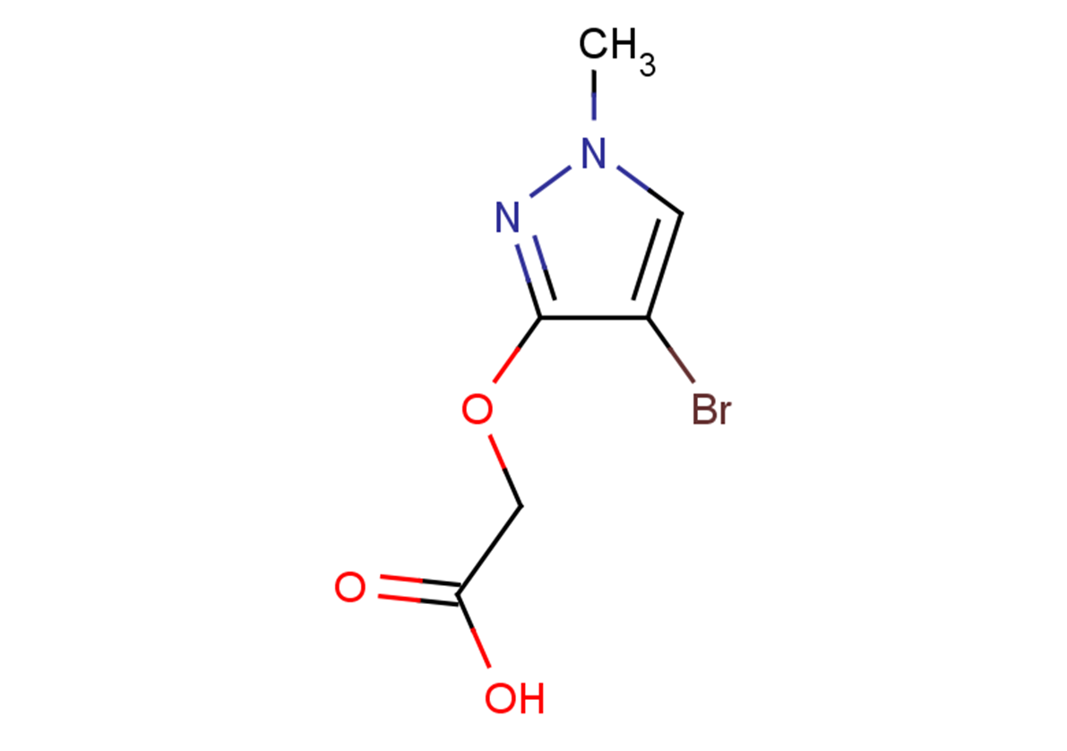 2-[(4-bromo-1-methyl-1H-pyrazol-3-yl)oxy]acetic acid