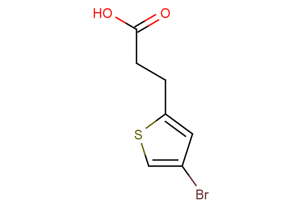 3-(4-bromothiophen-2-yl)propanoic acid