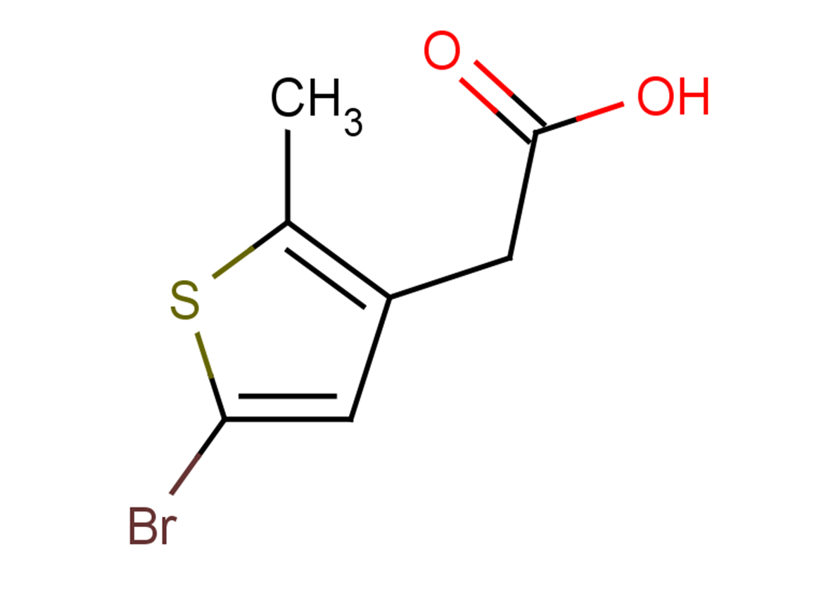 2-(5-bromo-2-methylthiophen-3-yl)acetic acid