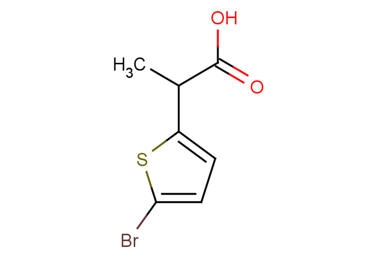 2-(5-bromothiophen-2-yl)propanoic acid