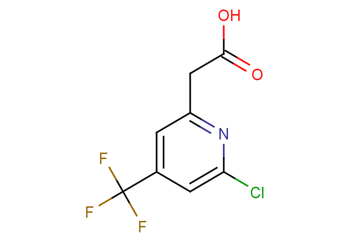 2-[6-chloro-4-(trifluoromethyl)pyridin-2-yl]acetic acid