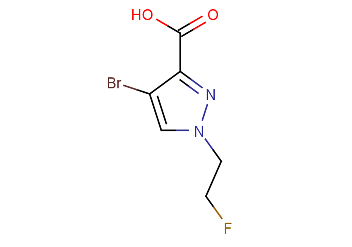 4-bromo-1-(2-fluoroethyl)-1H-pyrazole-3-carboxylic acid