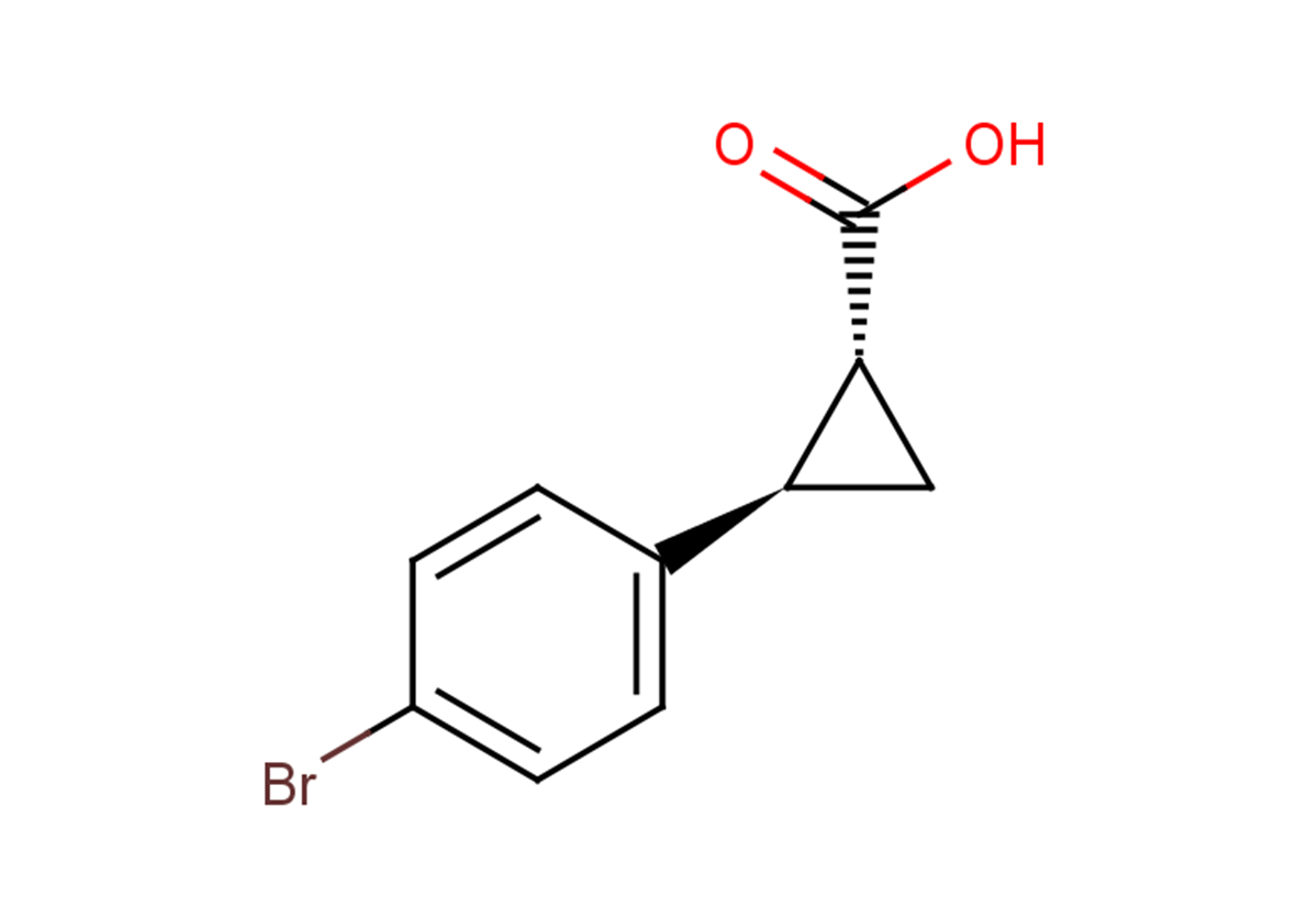 (1R,2R)-2-(4-bromophenyl)cyclopropane-1-carboxylic acid