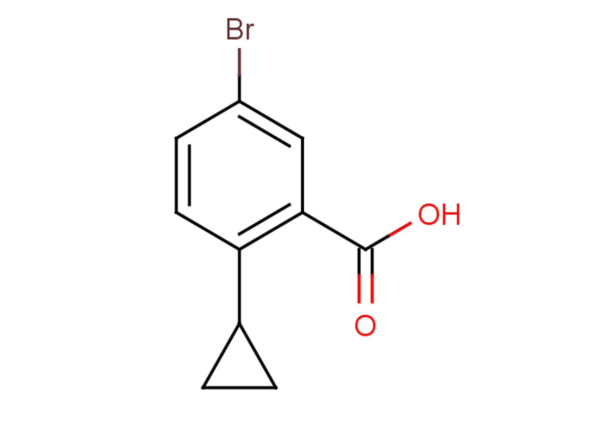 5-bromo-2-cyclopropylbenzoic acid