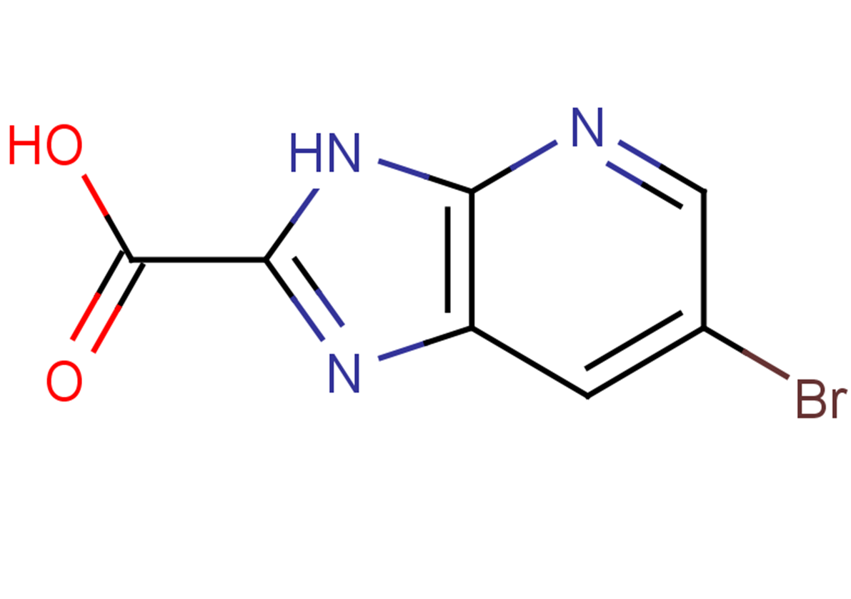 6-bromo-3H-imidazo[4,5-b]pyridine-2-carboxylic acid