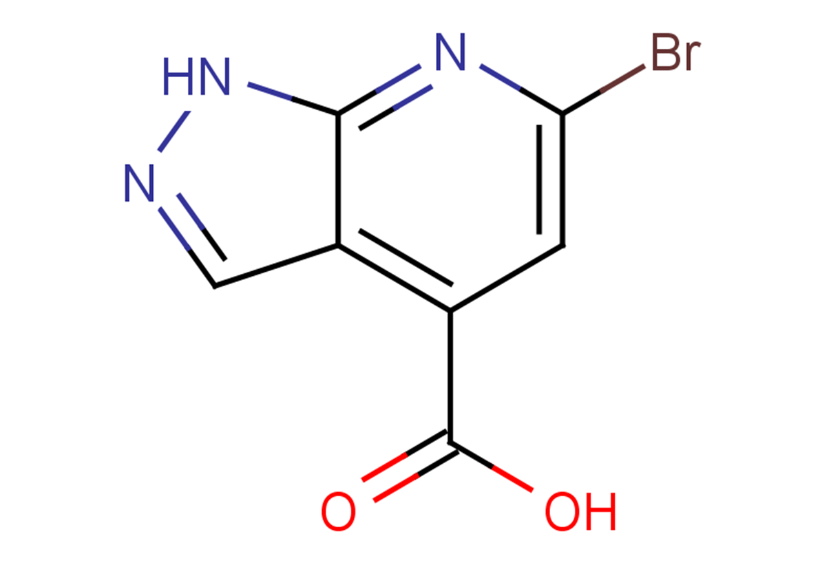 6-bromo-1H-pyrazolo[3,4-b]pyridine-4-carboxylic acid
