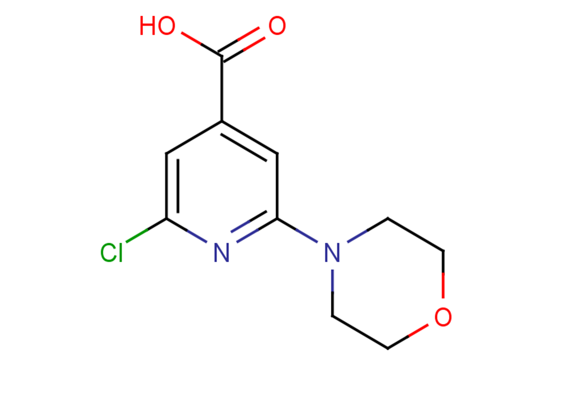 2-chloro-6-(morpholin-4-yl)pyridine-4-carboxylic acid