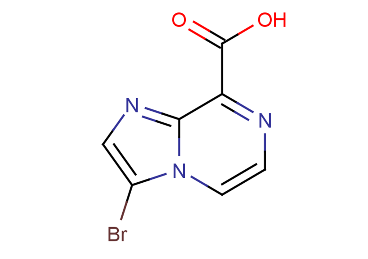 3-bromoimidazo[1,2-a]pyrazine-8-carboxylic acid