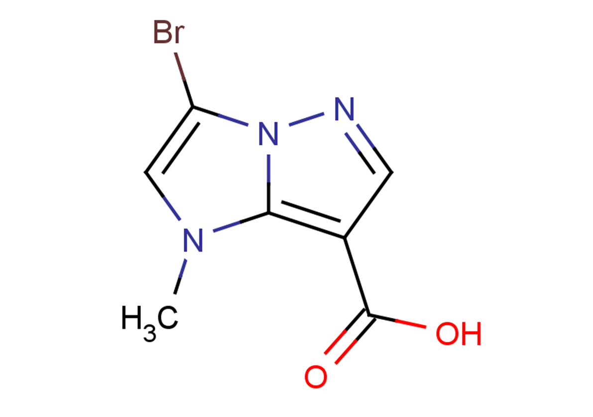 6-bromo-4-methyl-4H-pyrazolo[1,5-a]imidazole-3-carboxylic acid
