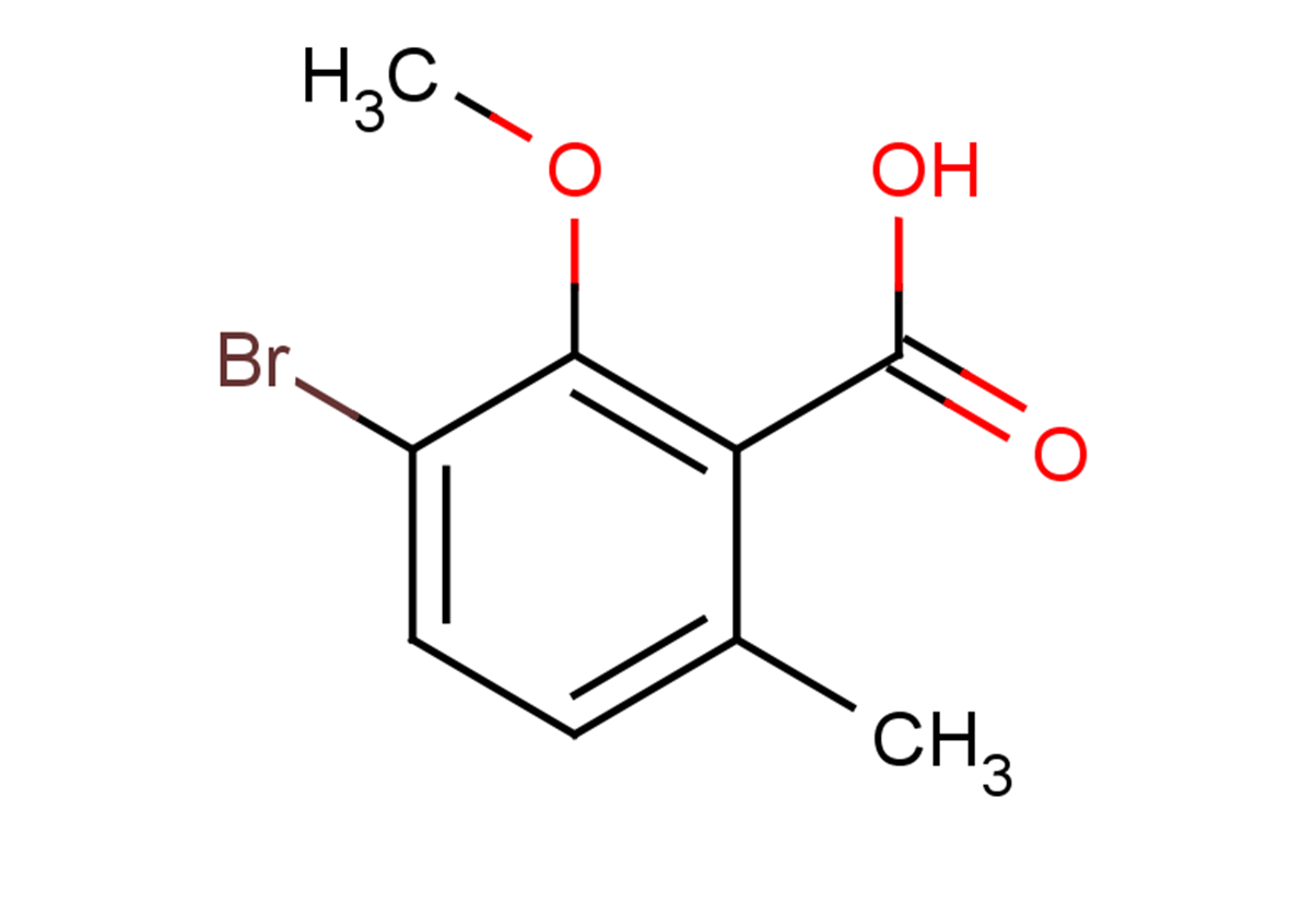 3-bromo-2-methoxy-6-methylbenzoic acid