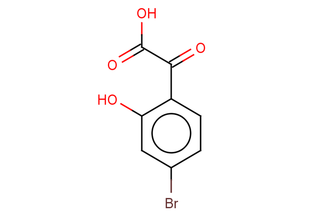 2-(4-bromo-2-hydroxyphenyl)-2-oxoacetic acid