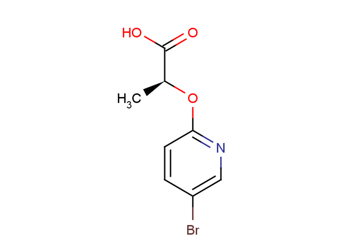 (2S)-2-[(5-bromopyridin-2-yl)oxy]propanoic acid