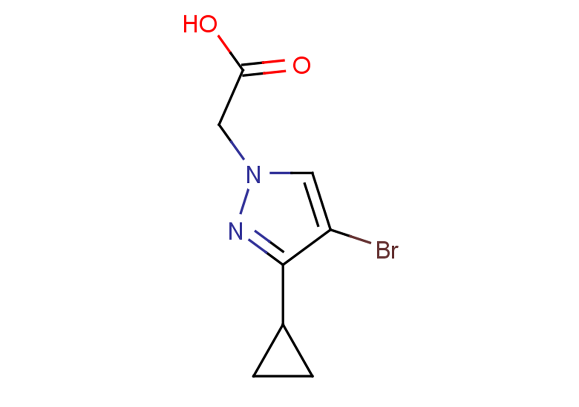 2-(4-bromo-3-cyclopropyl-1H-pyrazol-1-yl)acetic acid