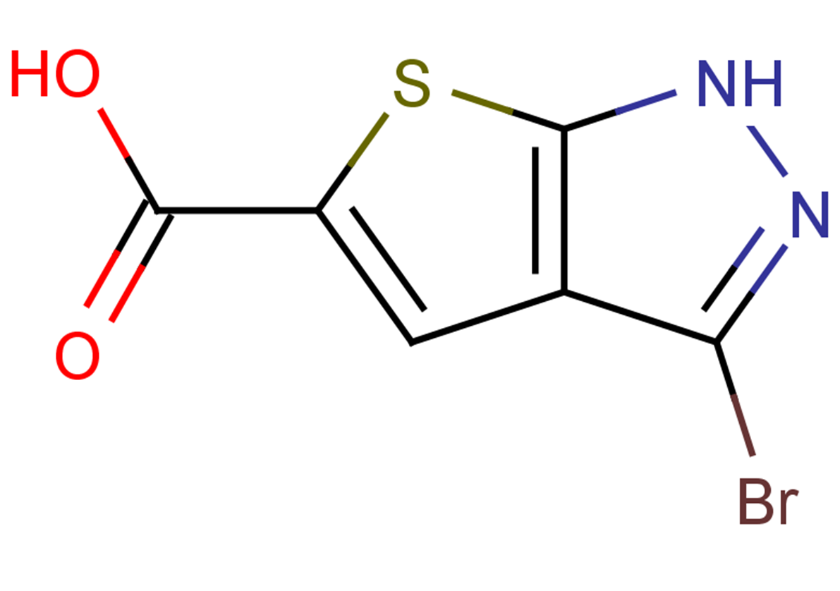3-bromo-1H-thieno[2,3-c]pyrazole-5-carboxylic acid