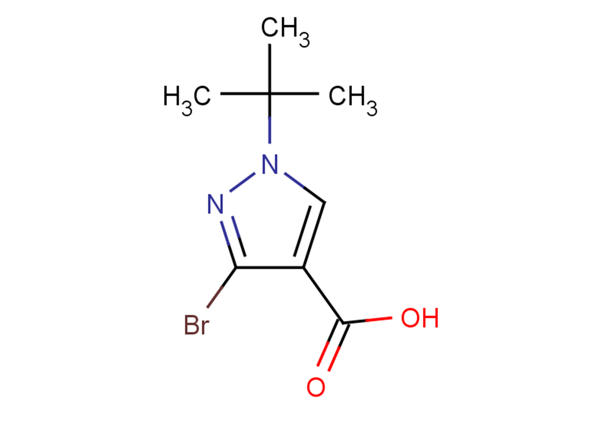 3-bromo-1-tert-butyl-1H-pyrazole-4-carboxylic acid