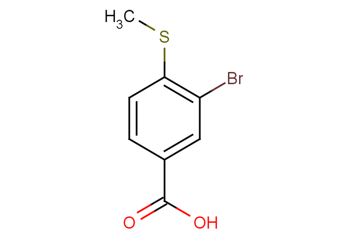 3-bromo-4-(methylsulfanyl)benzoic acid