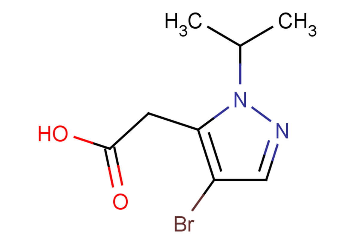 2-[4-bromo-1-(propan-2-yl)-1H-pyrazol-5-yl]acetic acid