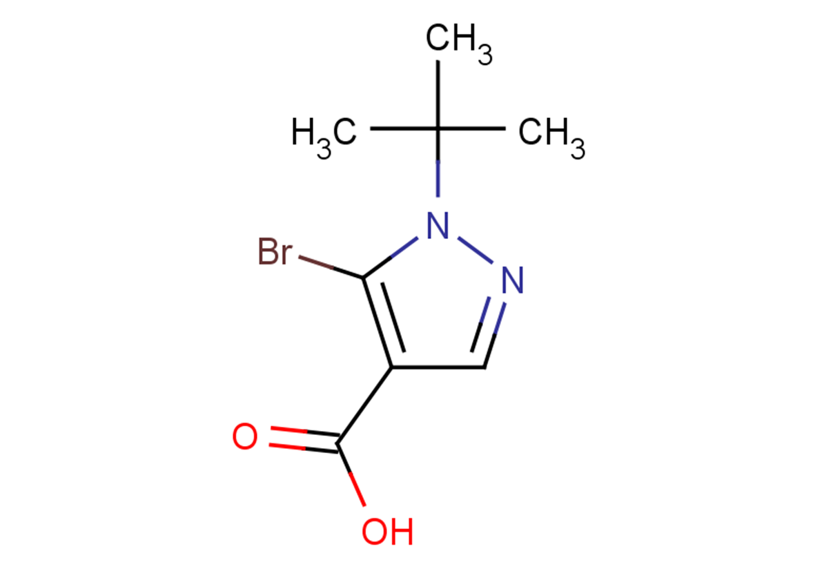 5-bromo-1-tert-butyl-1H-pyrazole-4-carboxylic acid