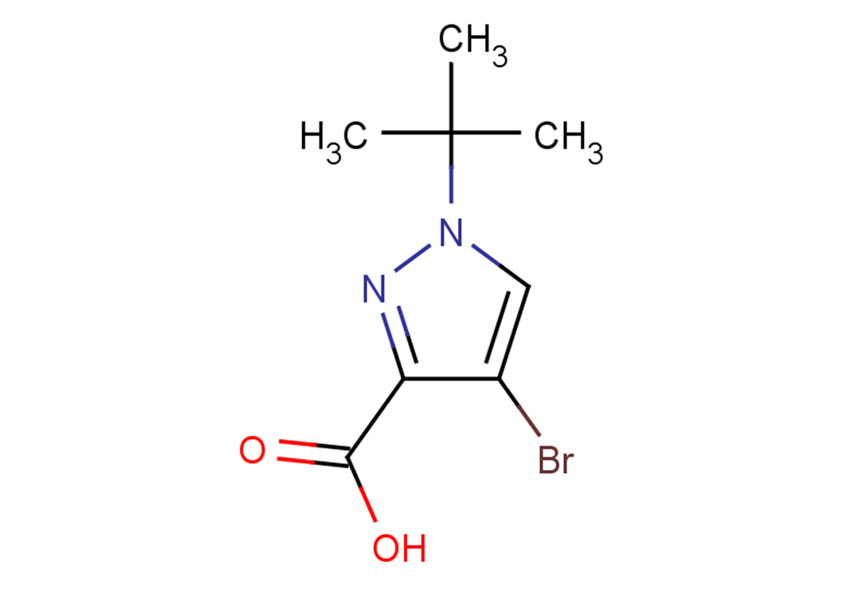 4-bromo-1-tert-butyl-1H-pyrazole-3-carboxylic acid