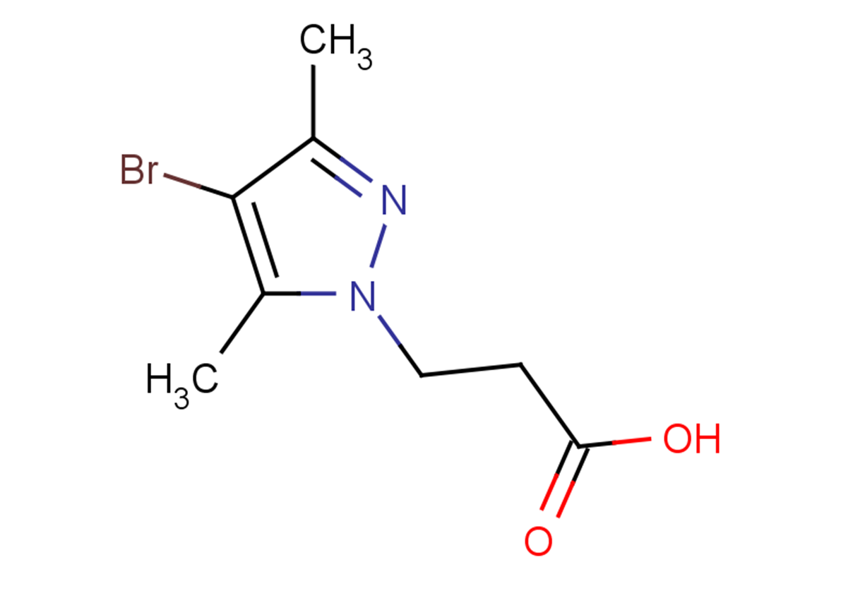 3-(4-bromo-3,5-dimethyl-1H-pyrazol-1-yl)propanoic acid