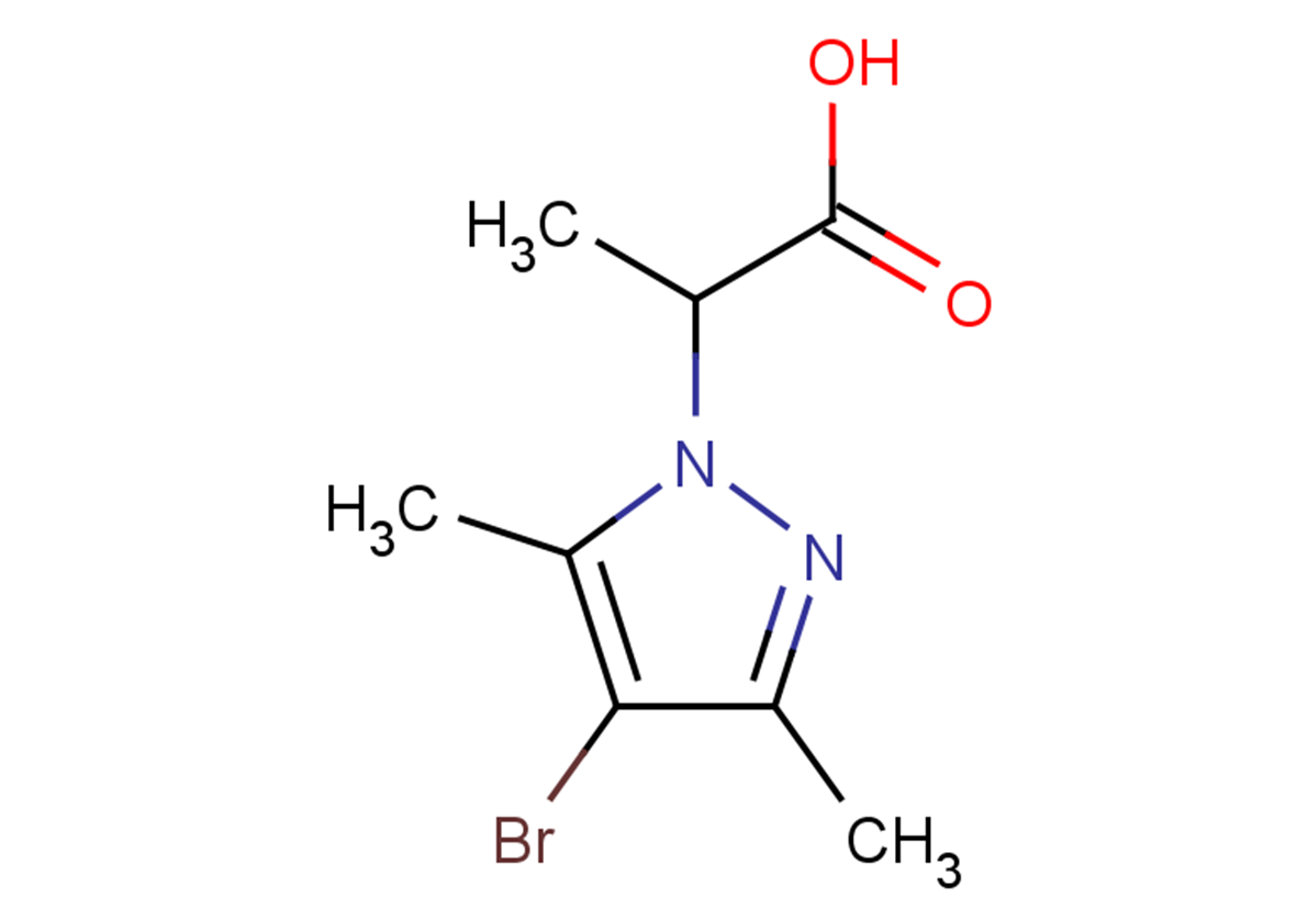 2-(4-bromo-3,5-dimethyl-1H-pyrazol-1-yl)propanoic acid