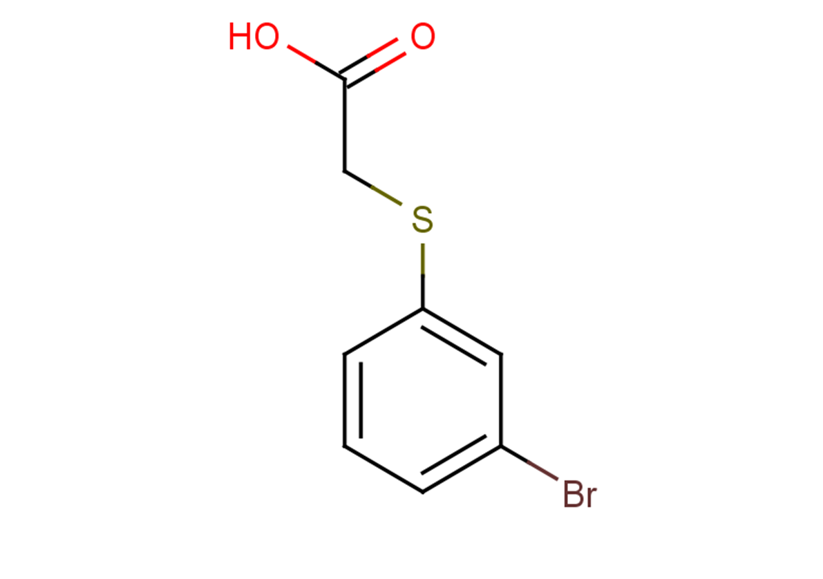 2-[(3-bromophenyl)sulfanyl]acetic acid
