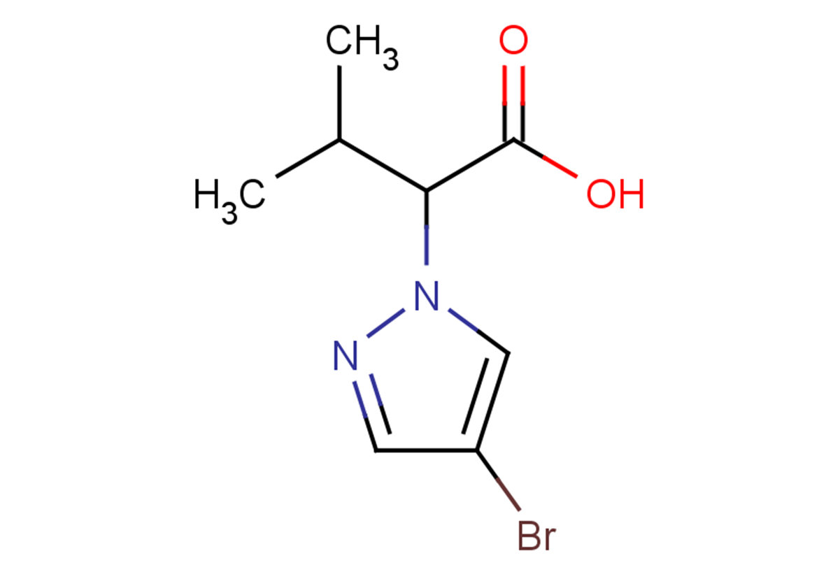 2-(4-bromo-1H-pyrazol-1-yl)-3-methylbutanoic acid