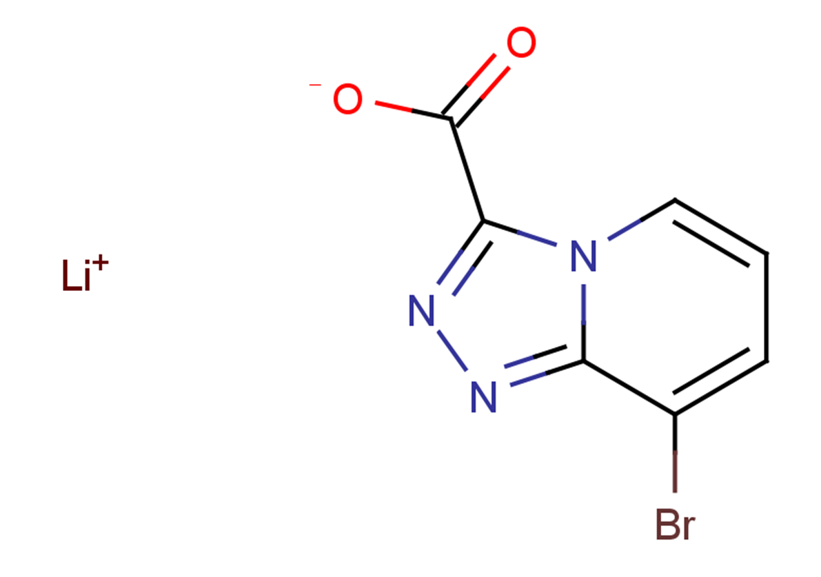 lithium(1+) ion 8-bromo-[1,2,4]triazolo[4,3-a]pyridine-3-carboxylate