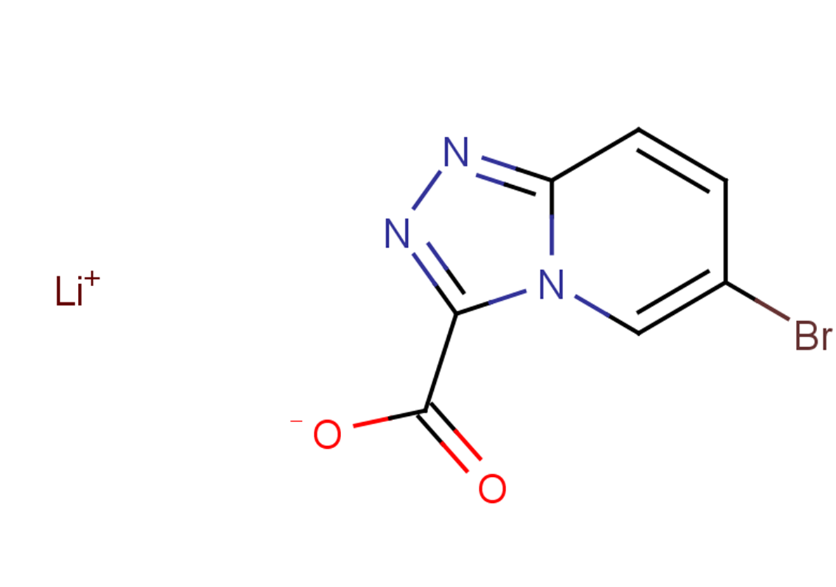 lithium(1+) ion 6-bromo-[1,2,4]triazolo[4,3-a]pyridine-3-carboxylate