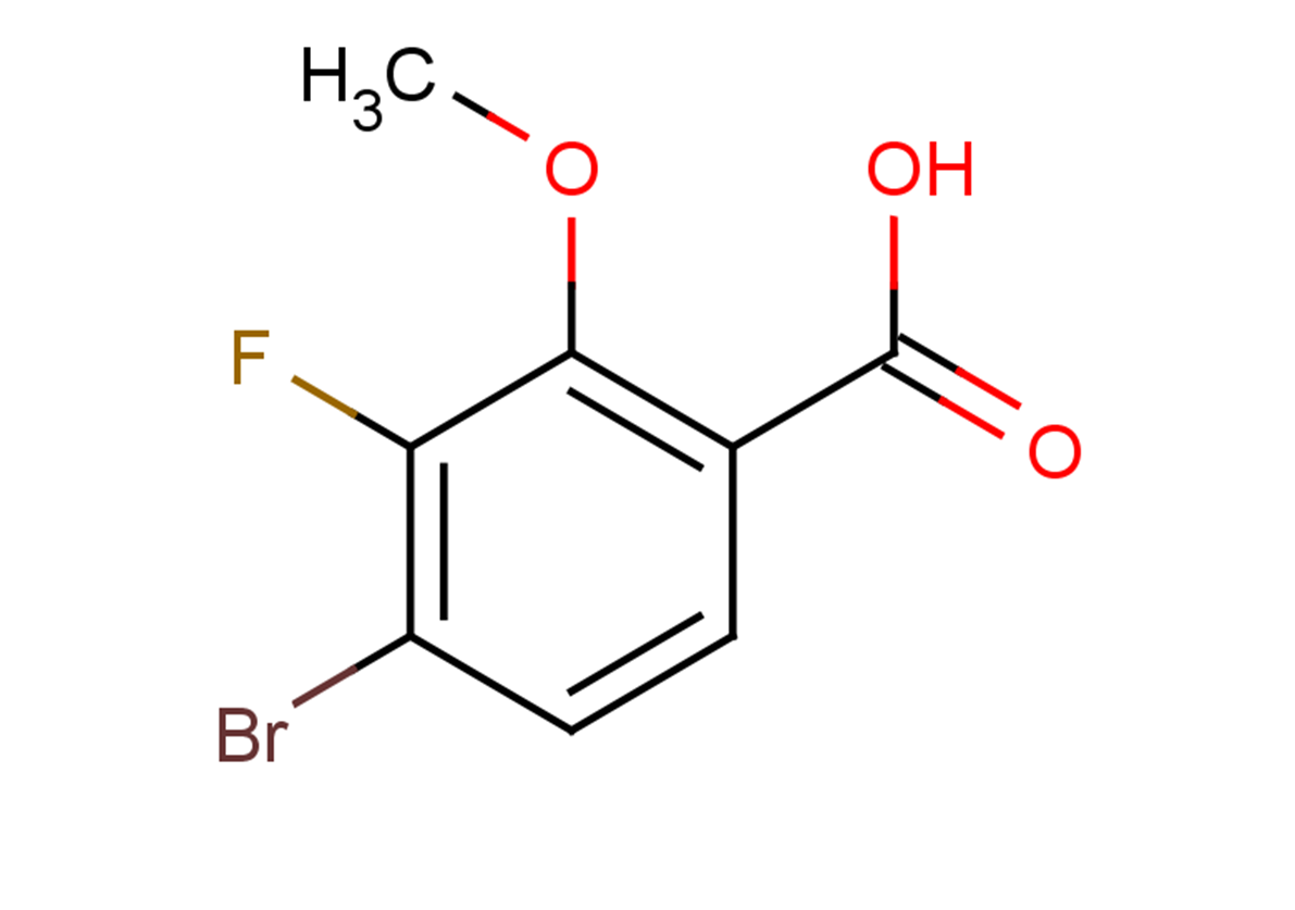 4-bromo-3-fluoro-2-methoxybenzoic acid