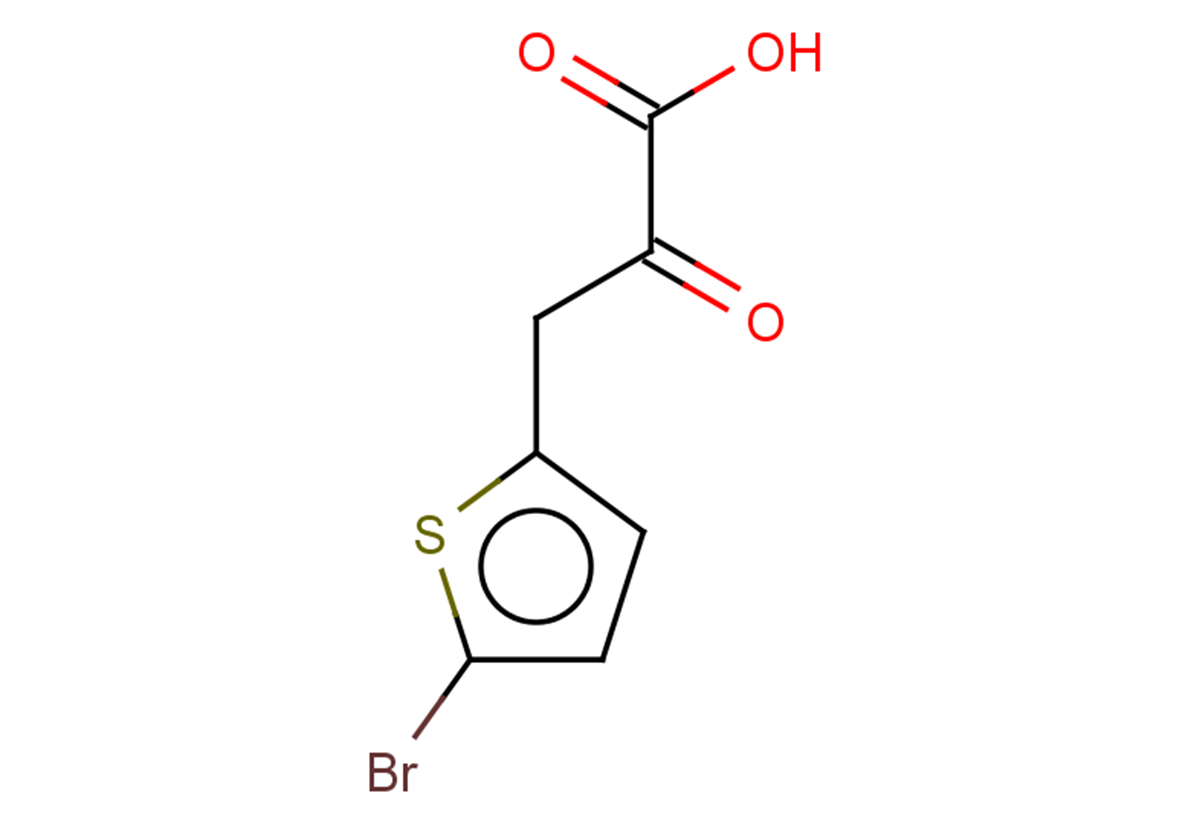 3-(5-bromothiophen-2-yl)-2-oxopropanoic acid