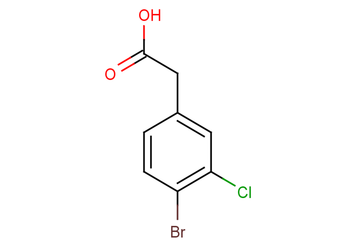 2-(4-bromo-3-chlorophenyl)acetic acid
