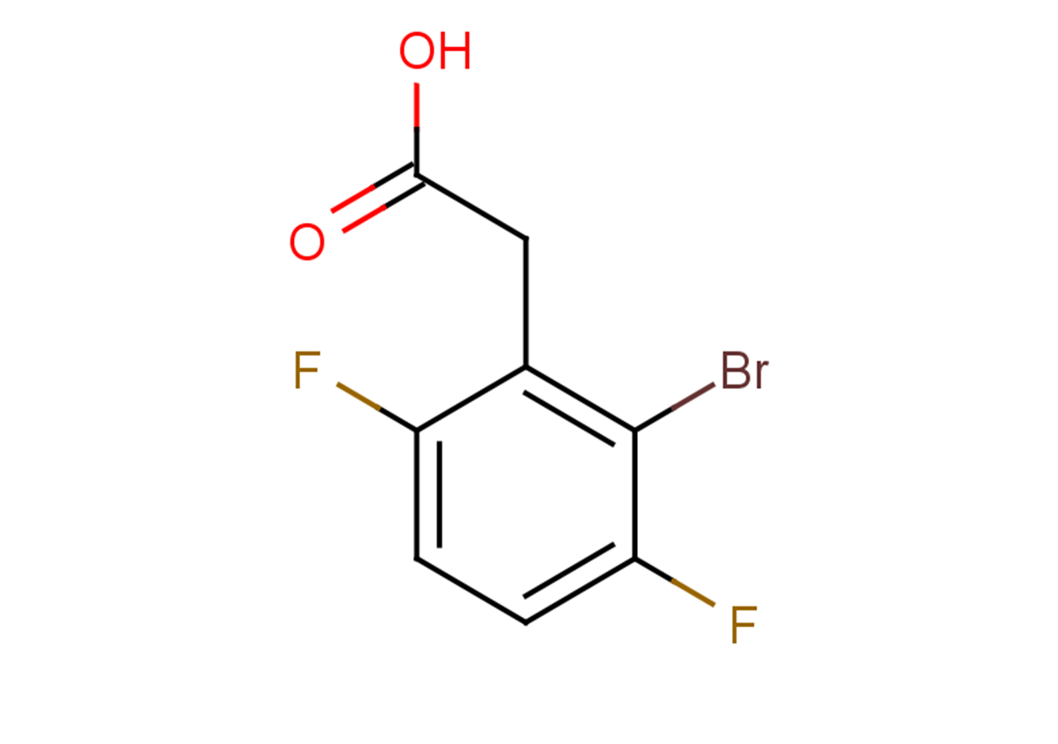 2-(2-bromo-3,6-difluorophenyl)acetic acid