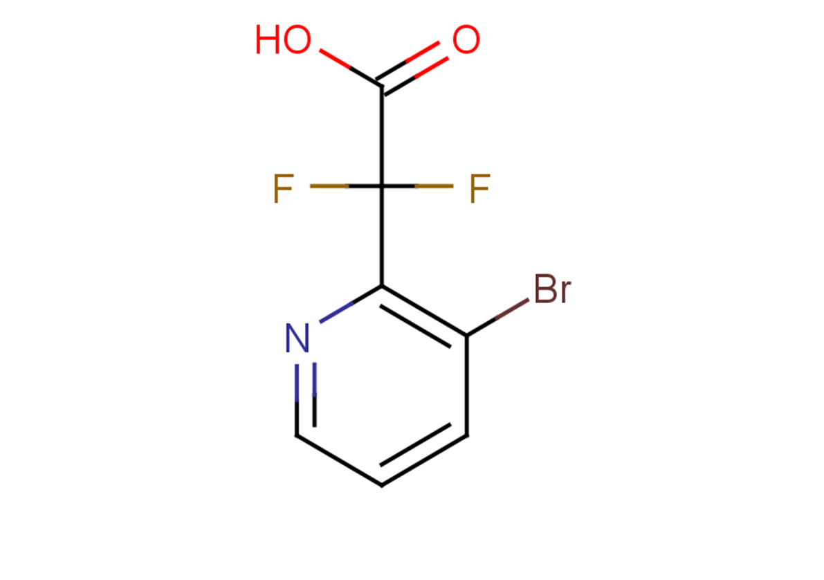 2-(3-bromopyridin-2-yl)-2,2-difluoroacetic acid