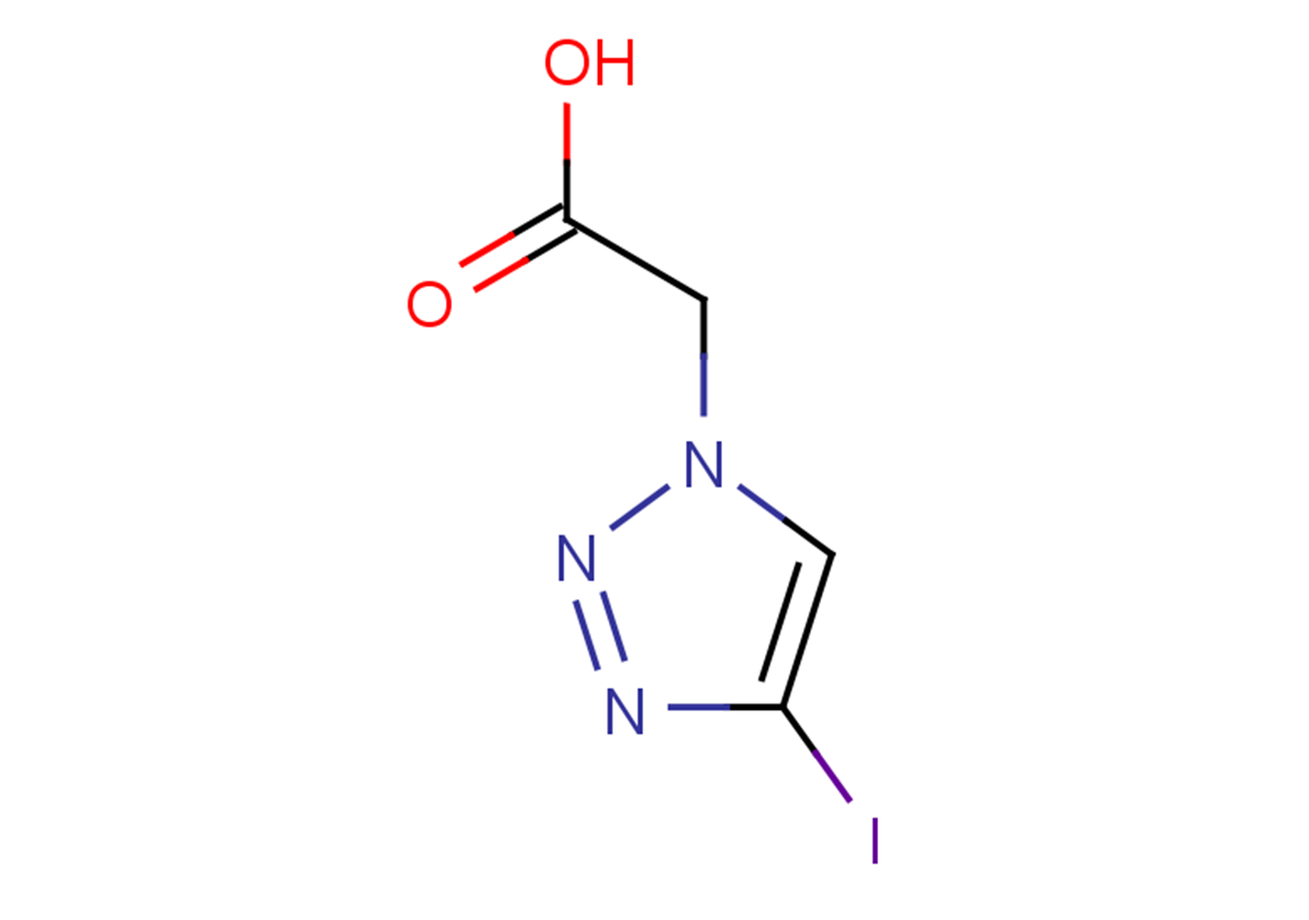 2-(4-iodo-1H-1,2,3-triazol-1-yl)acetic acid